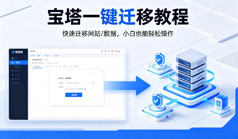 宝塔一键迁移教程