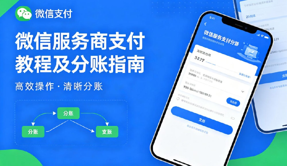 微信服务商支付教程及分账